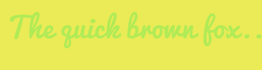 Image with Font Color B1EB56 and Background Color EAEB56